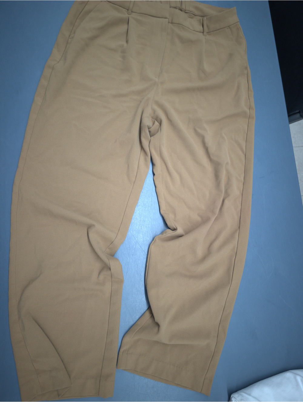 Old Navy Taylor Wide Leg Trouser Pants XL Tall Beige